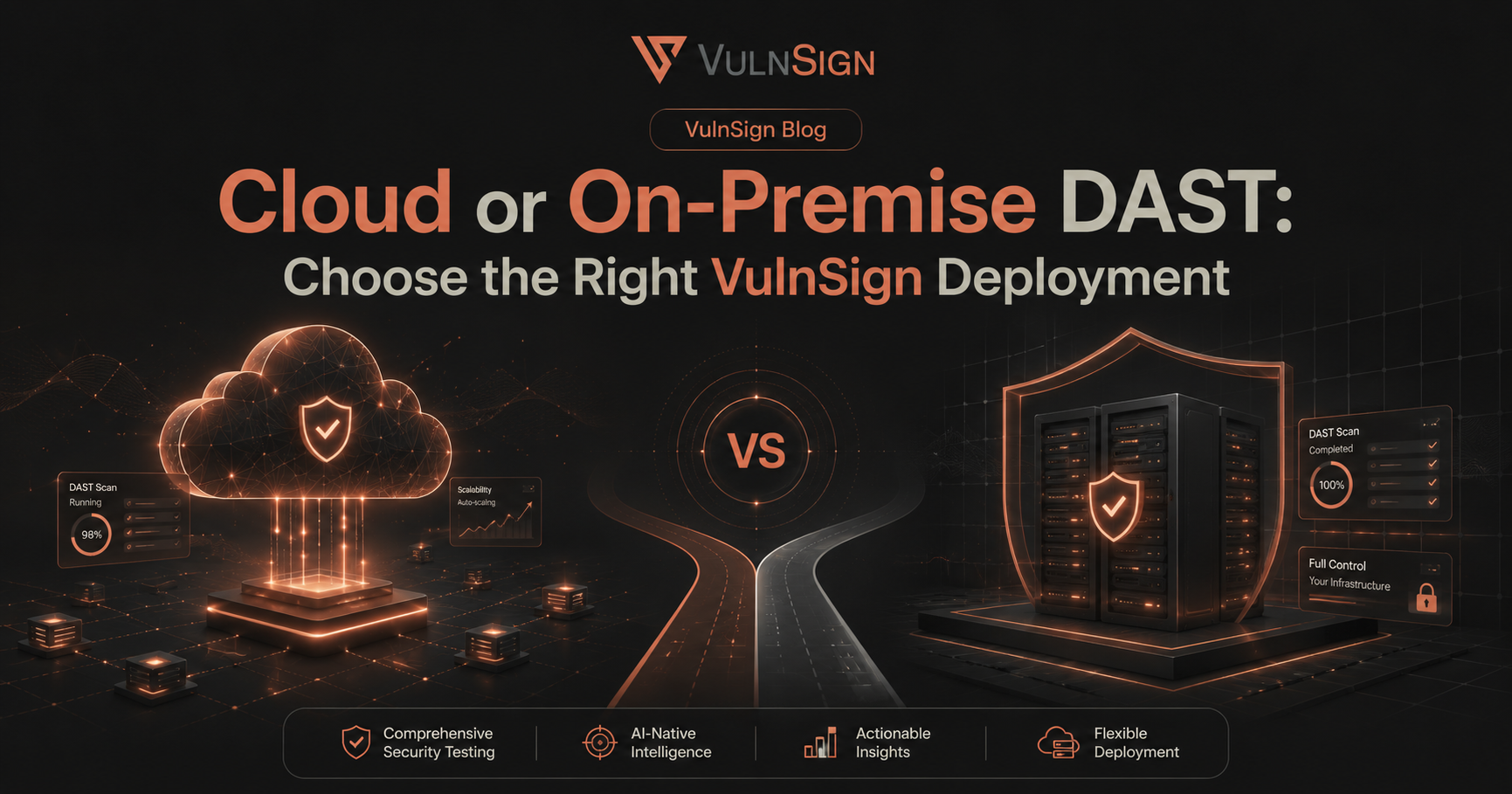 Cloud or On-Premise DAST: Choose the Right VulnSign Deployment